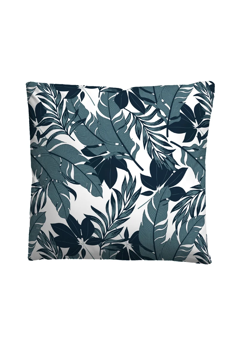 Castell Baumwoll Satin Bettwäsche Jungle – Marine (0600883)