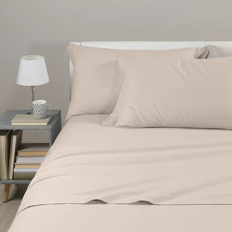 Completo Lenzuola Tinta unita flanella