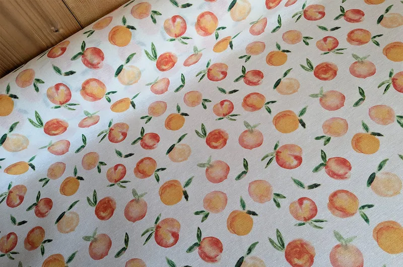 Tischdeckenstoff - Pfirsich *Ab 50cm
