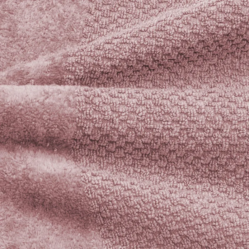 Handtücher "Popcorn" - Mauve - 2x 50x100cm