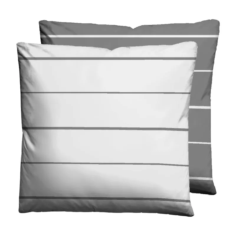 biberna Mako-Satin Kopfkissenbezug Streifen Mix & Match (0636044)