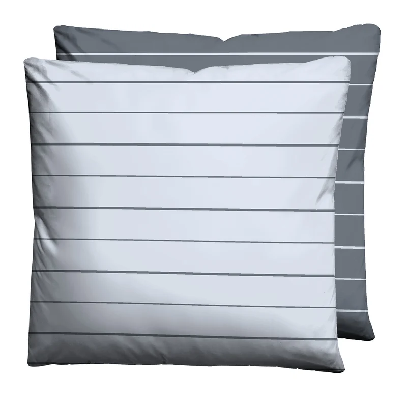 biberna Mako-Satin Kopfkissenbezug Streifen Mix & Match (0636044)