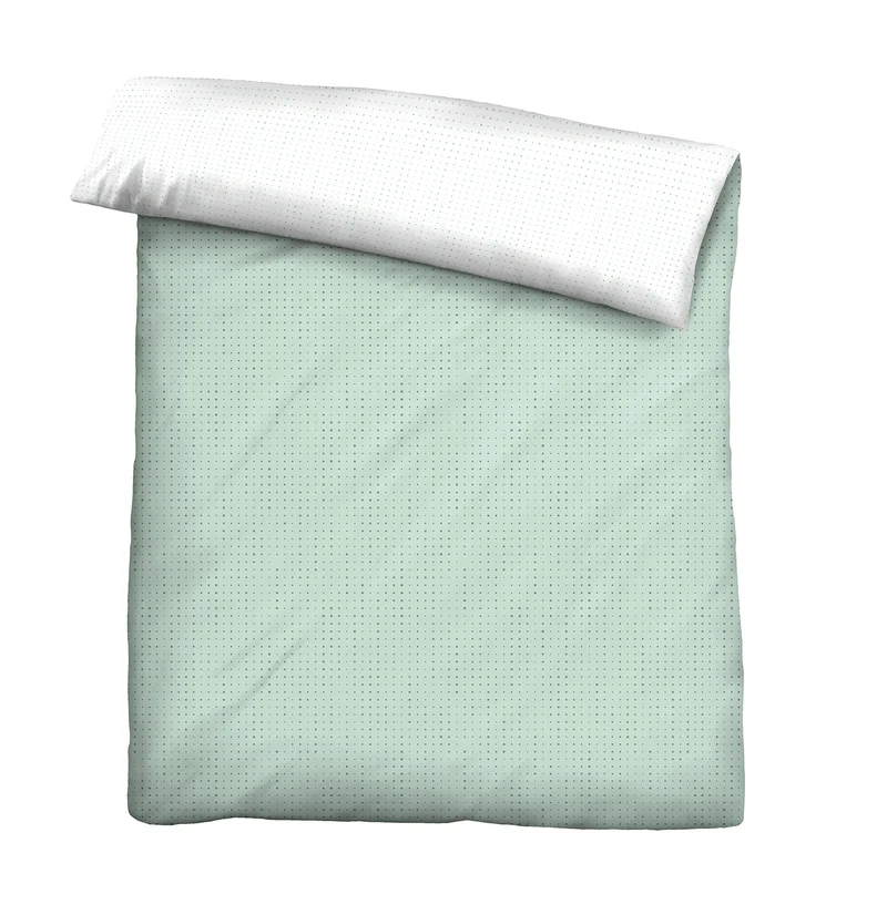 biberna Mako-Satin Bettwäsche Punkte Mix & Match (0636047)