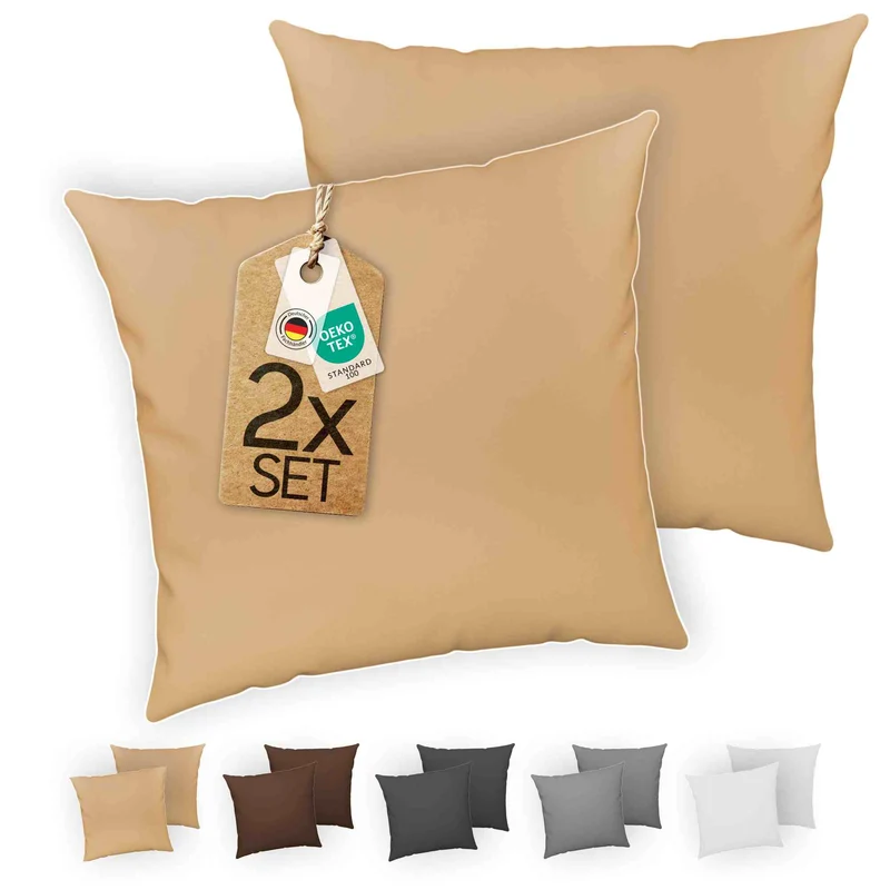 etérea Premium Jersey Kissenbezug – weich, langlebig & bügelfrei
