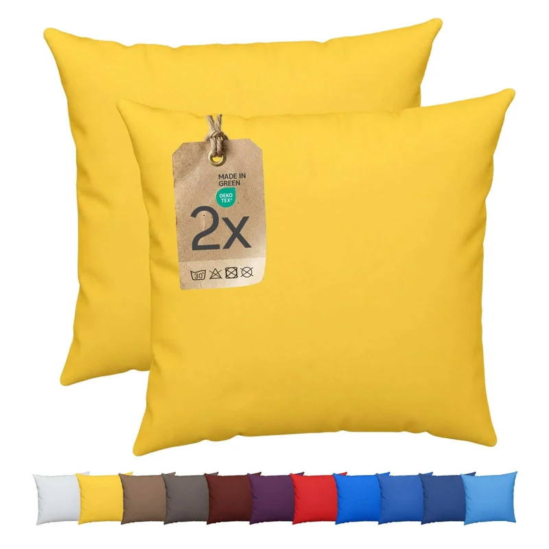 etérea Comfort Jersey Kissenbezug Doppelpack