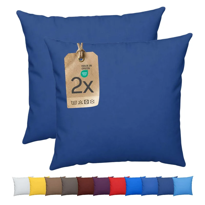 etérea Comfort Jersey Kissenbezug Doppelpack