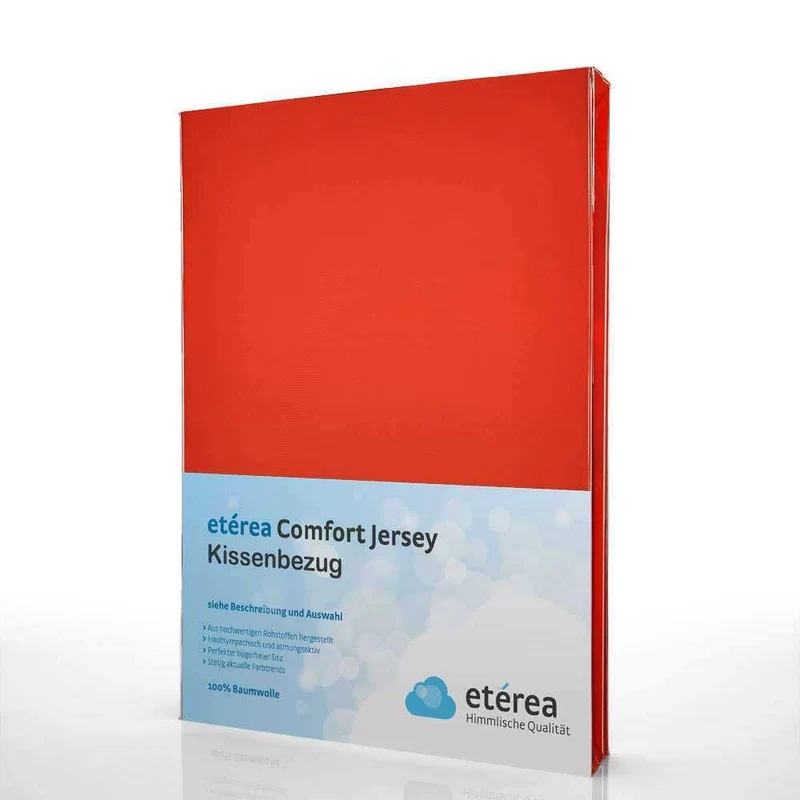 etérea Comfort Jersey Kissenbezug Doppelpack
