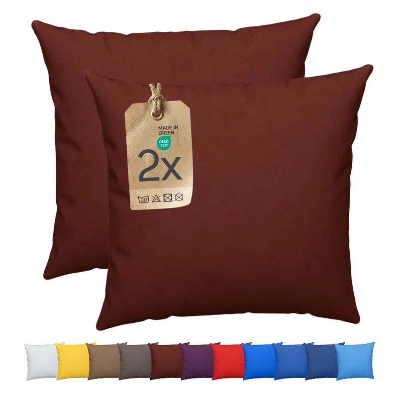 etérea Comfort Jersey Kissenbezug Doppelpack