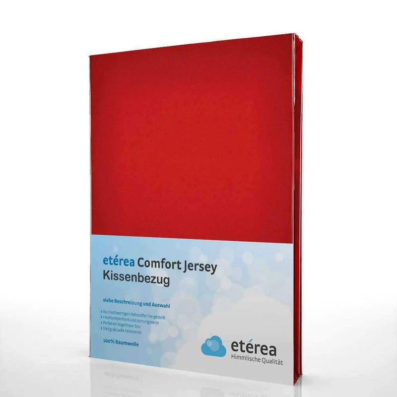 etérea Comfort Jersey Kissenbezug Doppelpack