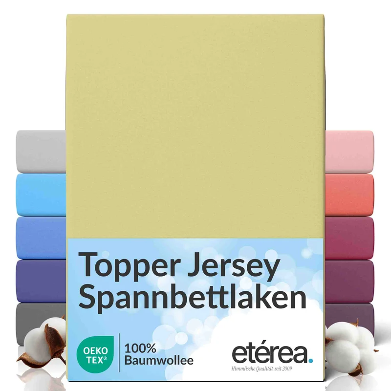 etérea Comfort Jersey Topper Spannbettlaken