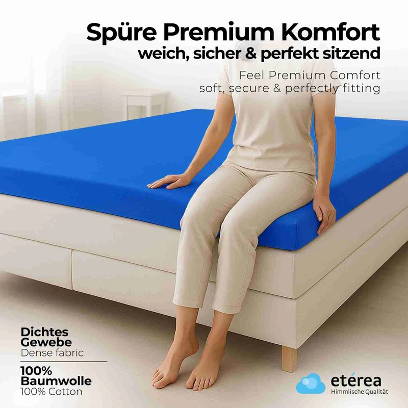 etérea Comfort Jersey Topper Spannbettlaken