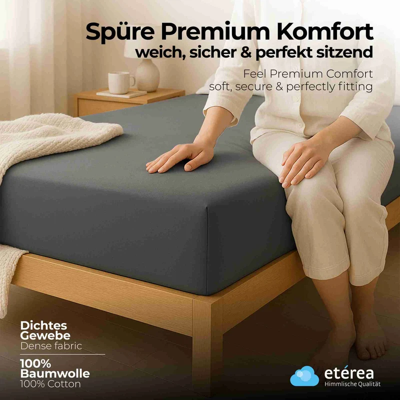 etérea Comfort Jersey Spannbettlaken