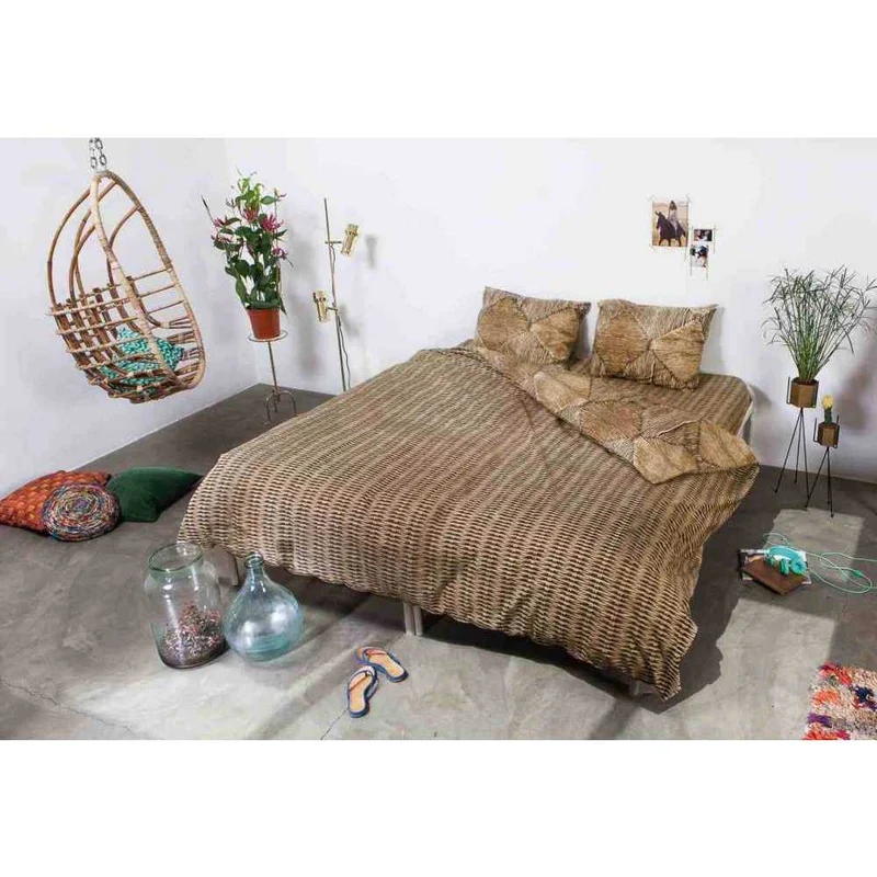 Snurk Percale Baumwolle Bettwäsche Korb