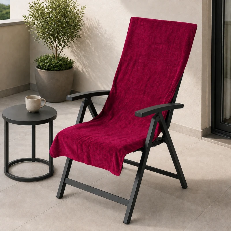 Floringo Schonbezug für Gartenstuhl Campingstuhl Twin-Star 60x130