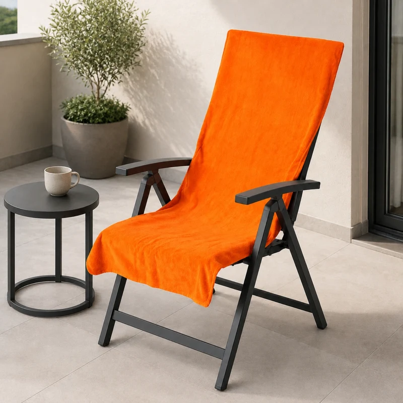 Floringo Schonbezug für Gartenstuhl Campingstuhl Twin-Star 60x130