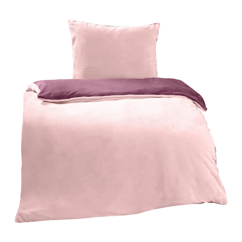 Wende Bettwäsche 135x200+80x80 Winter Cashmere Touch oder 2er Pack Kissenbezüge