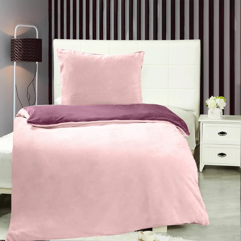Wende Bettwäsche 135x200+80x80 Winter Cashmere Touch oder 2er Pack Kissenbezüge