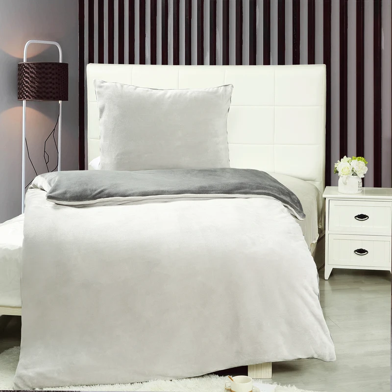 Wende Bettwäsche 135x200+80x80 Winter Cashmere Touch oder 2er Pack Kissenbezüge