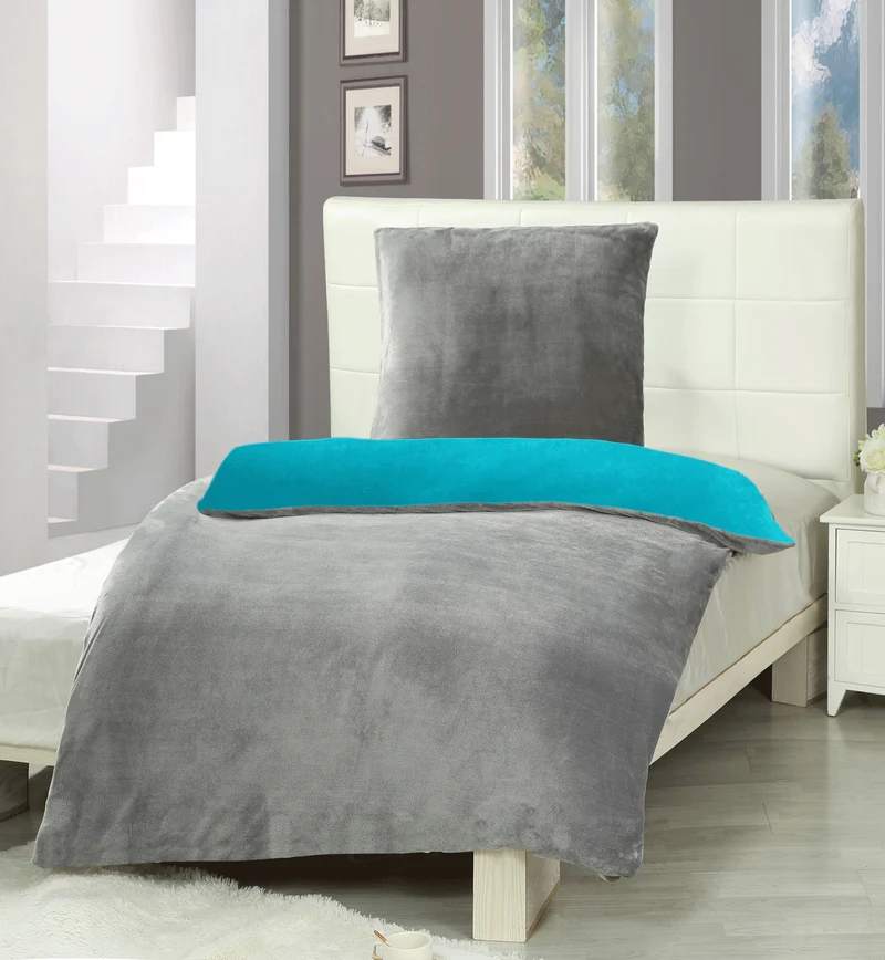 Wende Bettwäsche 135x200+80x80 Winter Cashmere Touch oder 2er Pack Kissenbezüge