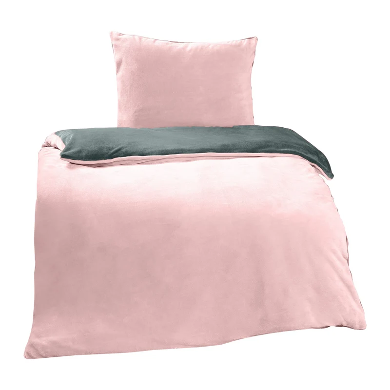 Wende Bettwäsche 135x200+80x80 Winter Cashmere Touch oder 2er Pack Kissenbezüge