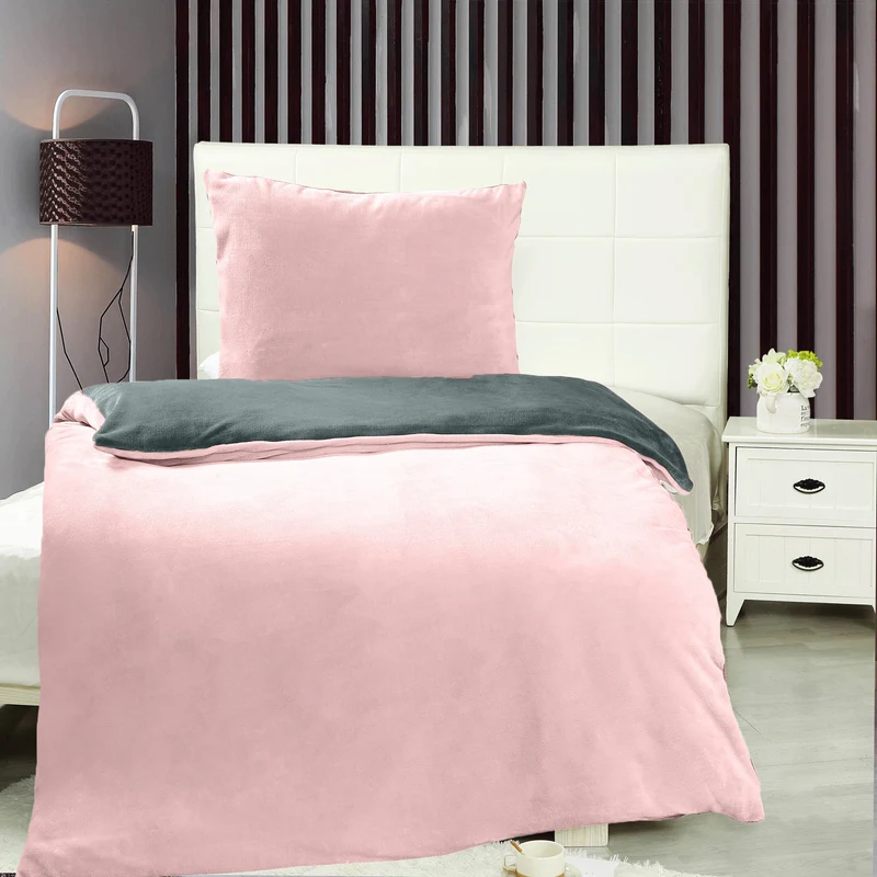 Wende Bettwäsche 135x200+80x80 Winter Cashmere Touch oder 2er Pack Kissenbezüge