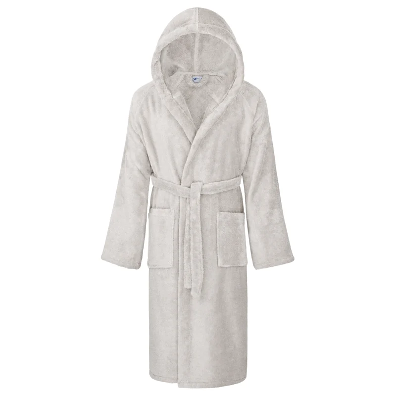 Floringo Bademantel mit Kapuze Mod. 602 Frottee Premium-Soft-Qualität Unisex