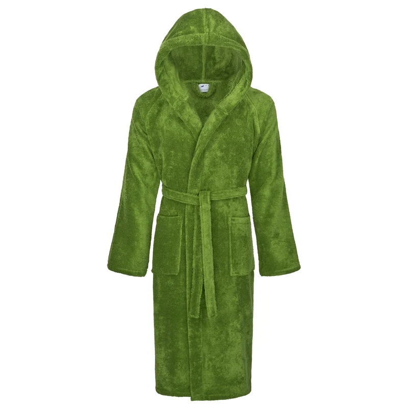 Floringo Bademantel mit Kapuze Mod. 602 Frottee Premium-Soft-Qualität Unisex