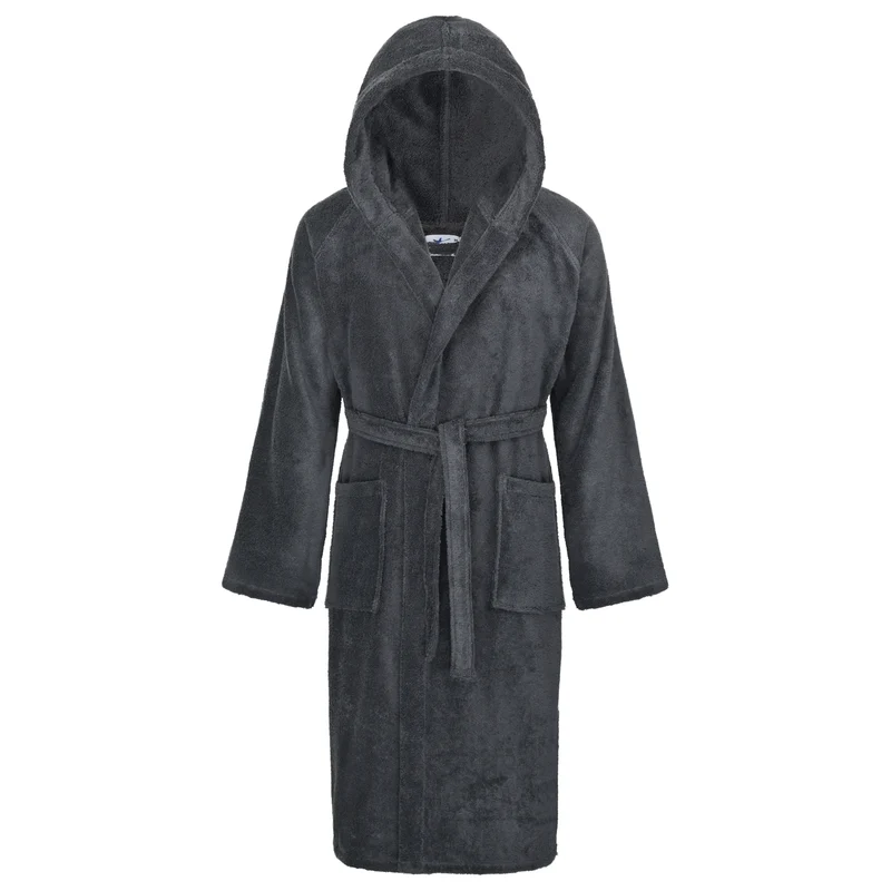 Floringo Bademantel mit Kapuze Mod. 602 Frottee Premium-Soft-Qualität Unisex