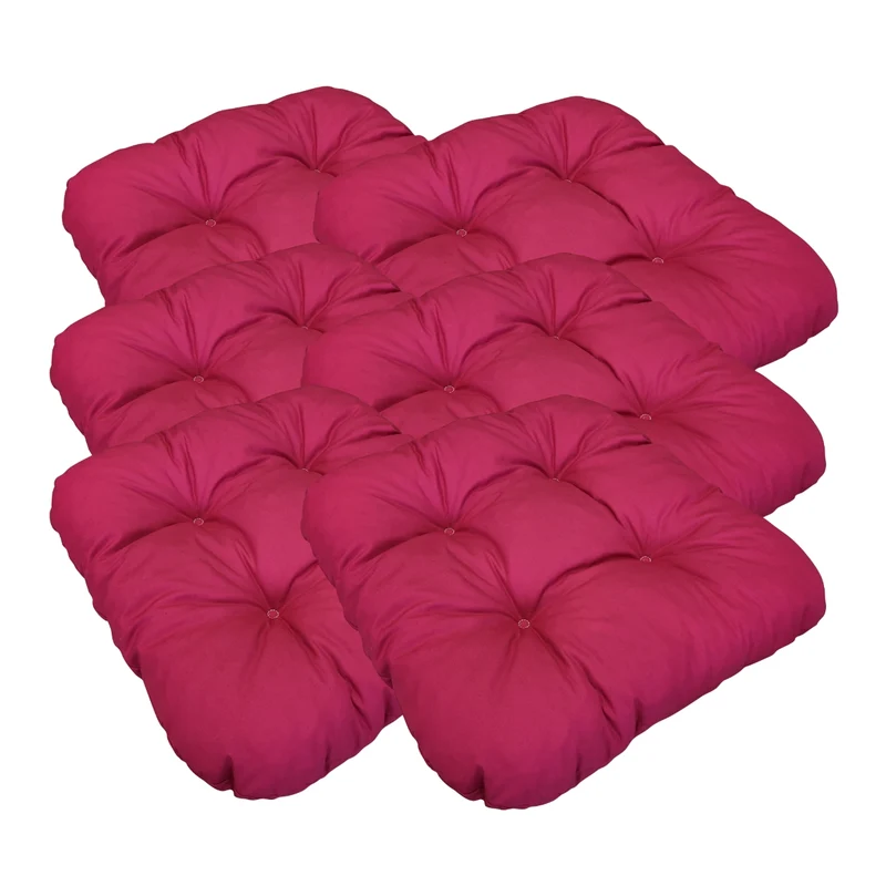 Sitzkissen Stuhlkissen ZITA 38x38x6 Sitzpolster