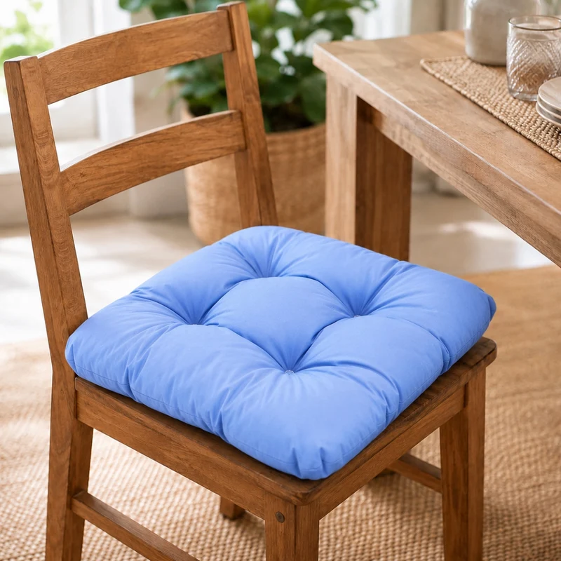 Sitzkissen Stuhlkissen ZITA 38x38x6 Sitzpolster