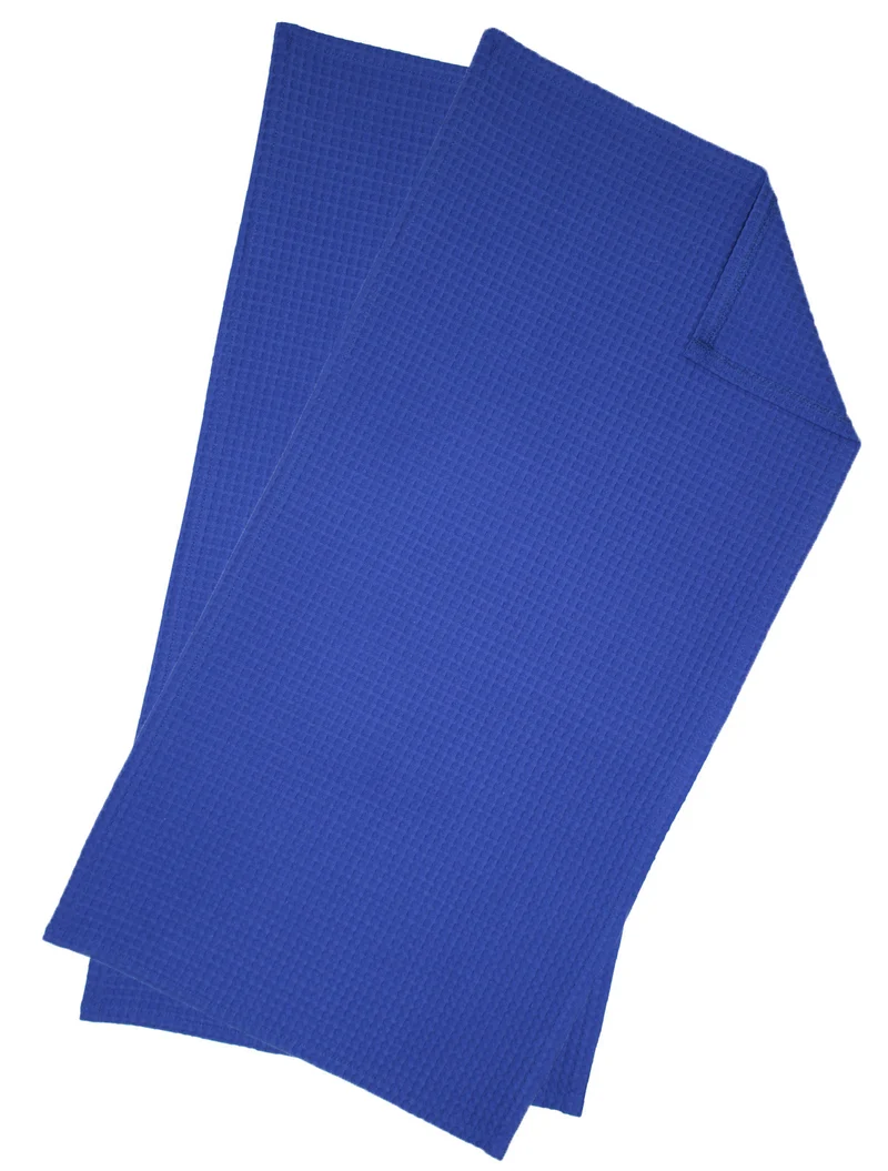 Geschirrtücher Waffel-Pique Küchenhandtuch 40x80 cm royalblau excellence