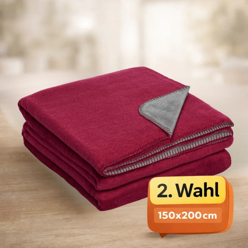 Moon Doubleface Kuscheldecke Baumwollmix 2.Wahl - 150x200 cm, 220x240 cm