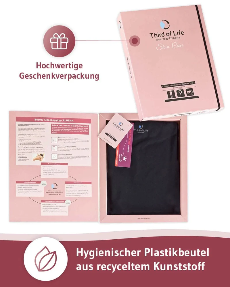 ALHENA Schlafleggings Caprihose Anti Cellulite Damen