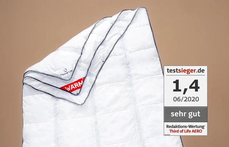 AERO Active Bettdecke 3-Lagig mit innovativer OptiSleep-Technologie