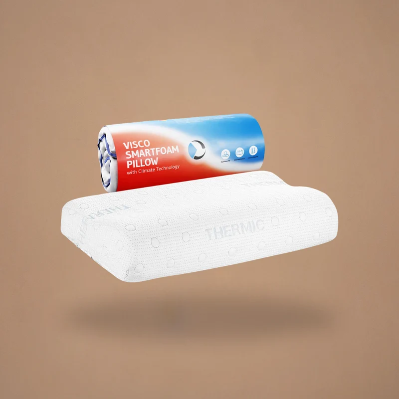 HADAR wave Nackenkissen mit Nackenwelle, höhenverstellbar aus Visco Schaum