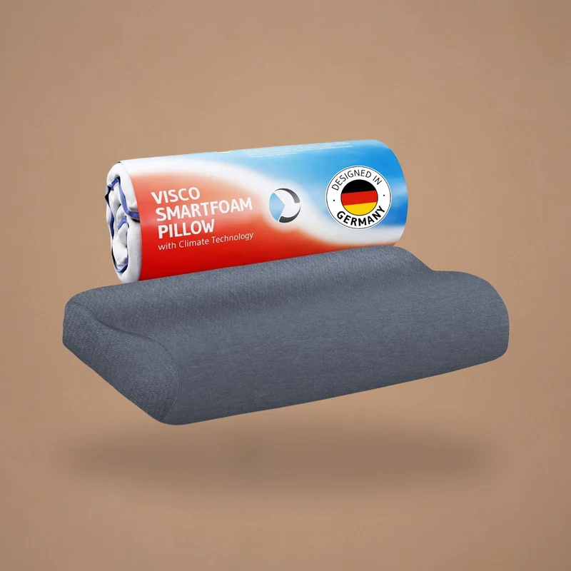 HADAR wave Nackenkissen mit Nackenwelle, höhenverstellbar aus Visco Schaum