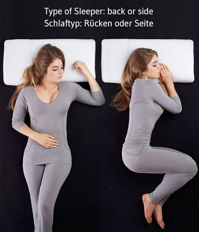 HADAR wave Nackenkissen mit Nackenwelle, höhenverstellbar aus Visco Schaum