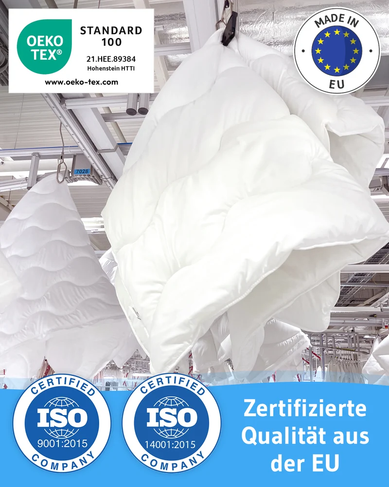 VERDA Ganzjahresdecke aus 100% recyceltem Material