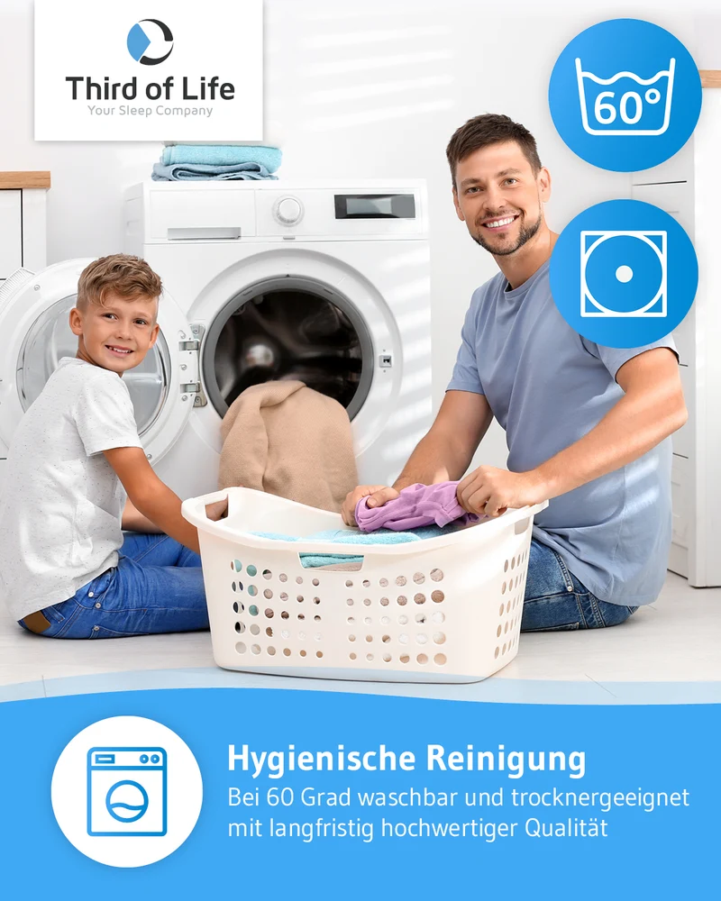 VERDA Ganzjahresdecke aus 100% recyceltem Material