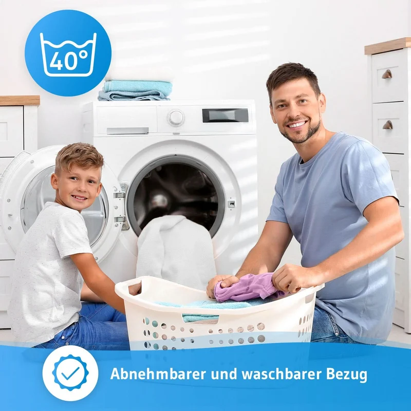 Topper EcoON - Ergonomischer Matratzentopper aus Memory-Schaum mit Tencel-Bezug