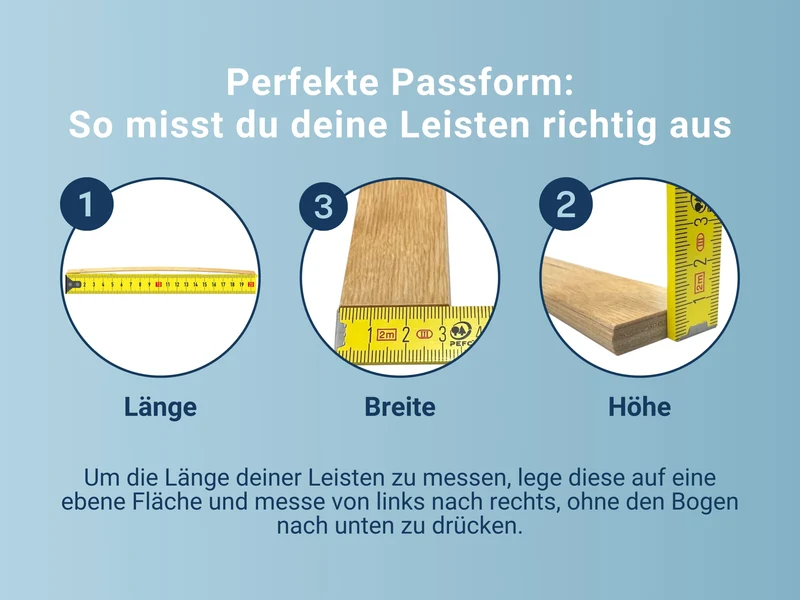 Betten-ABC Ersatz Federholzleisten 5er-Set