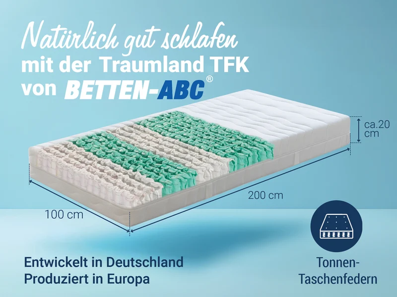 Betten-ABC Taschenfederkern-Matratze