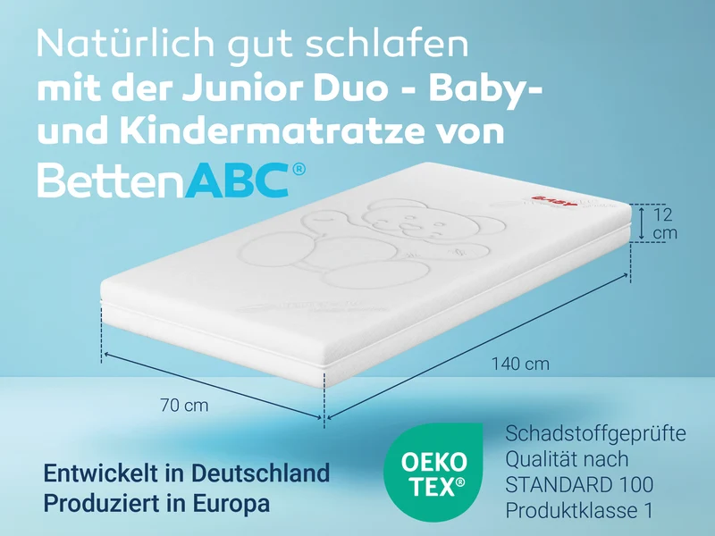 Betten-ABC Junior-Duo Baby- und Kindermatratze