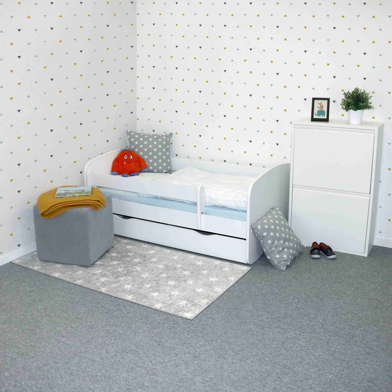 Kombi-Set: Kinderbett Belfino mit Kidz-Matratze