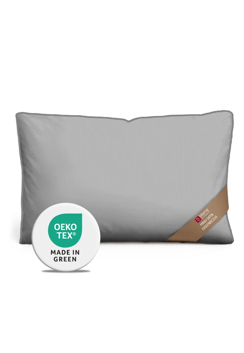 biberna Mako-Satin Kissenbezug 40x80 cm (0615211)