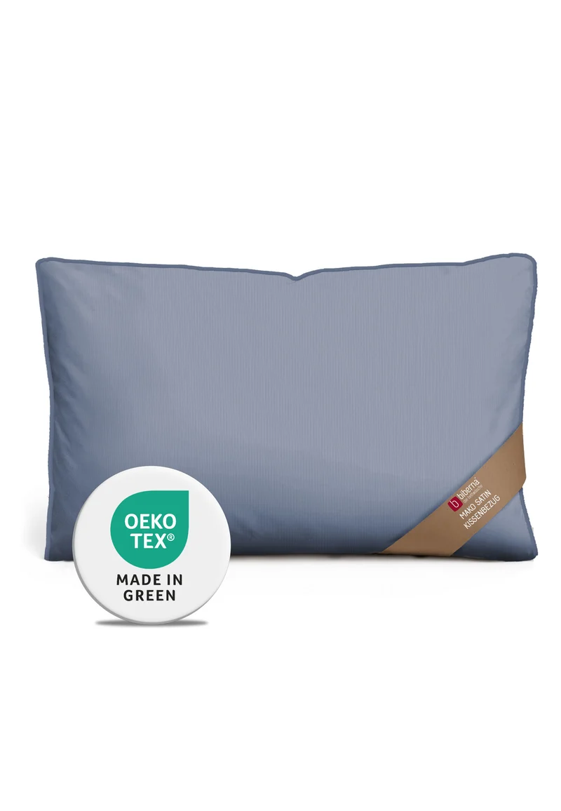 biberna Mako-Satin Kissenbezug 40x80 cm (0615211)