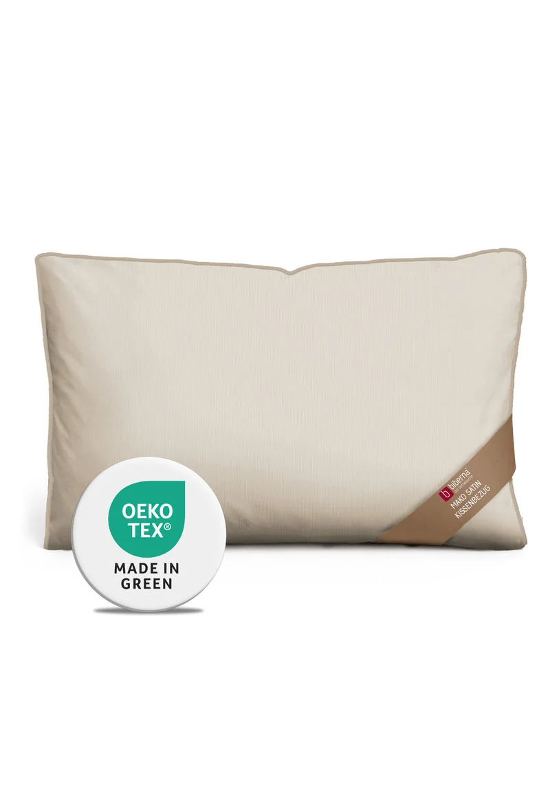 biberna Mako-Satin Kissenbezug 40x80 cm (0615211)