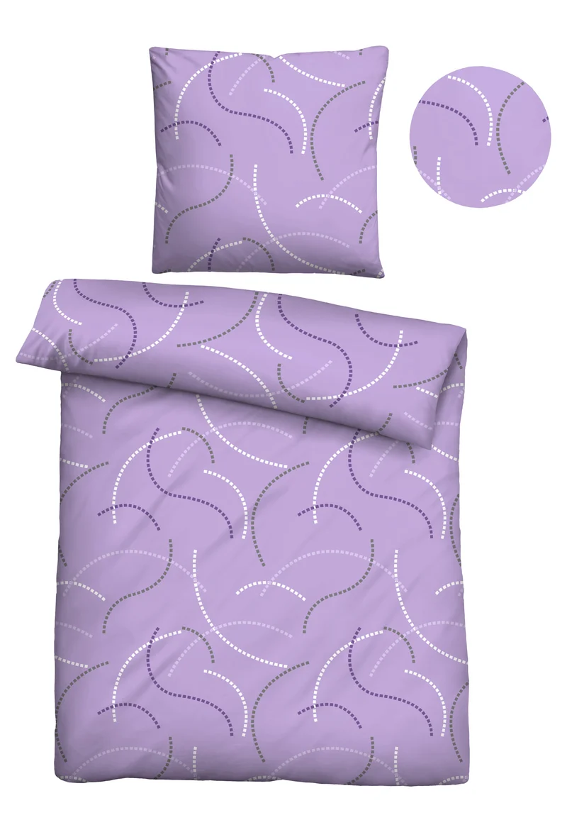 Castell Mikrofaser Bettwäsche – Viola (0560966)