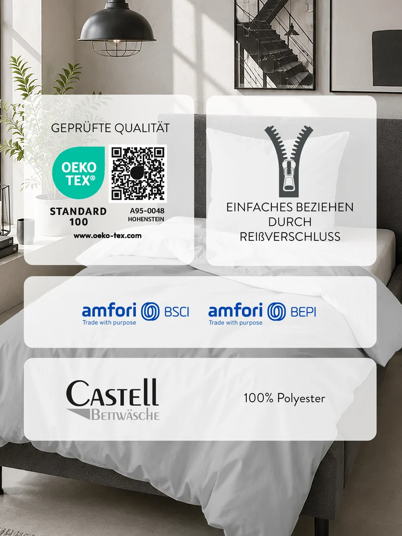 Castell Mikrofaser Bettwäsche (0560500)