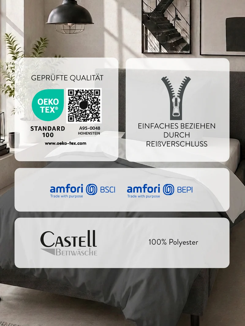 Castell Mikrofaser Bettwäsche (0560500)